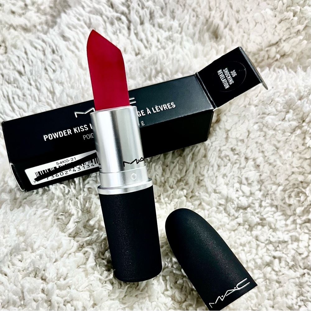 MAC Cosmetics Powder Kiss Lipstick Trio Collection -New - Picture 2 of 5
